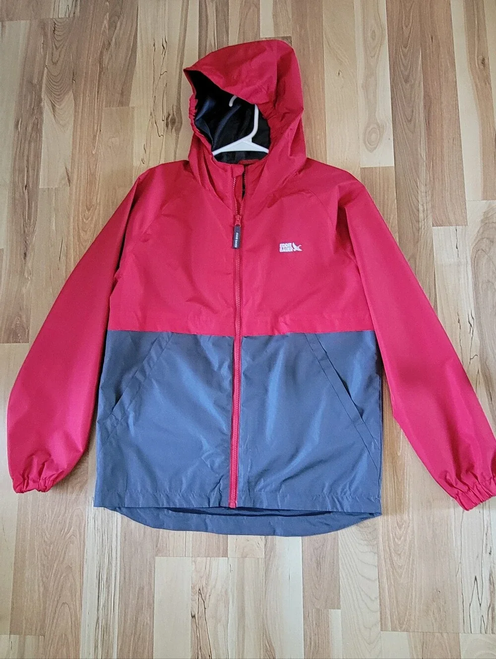Eddie Bauer Kids 2-Piece Red and Gray Jacket Set